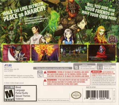 Shin Megami Tensei IV Apocalypse - Nintendo 3DS