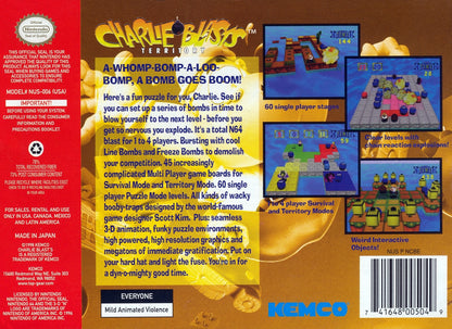 Charlie Blasts - Nintendo 64 - Retro Island Gaming