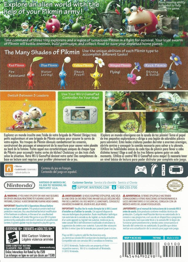 Pikmin 3 [Nintendo Selects] - Wii U