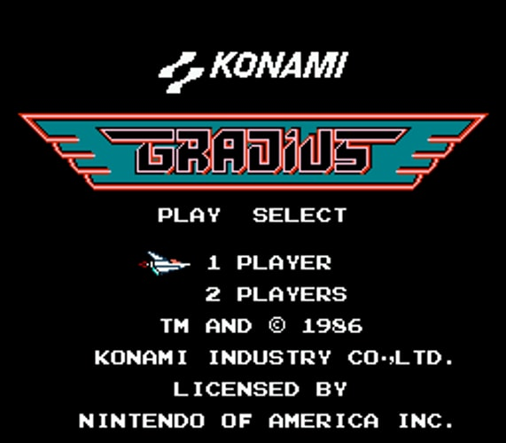 Gradius - NES - Retro Island Gaming