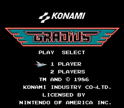 Gradius - NES - Retro Island Gaming