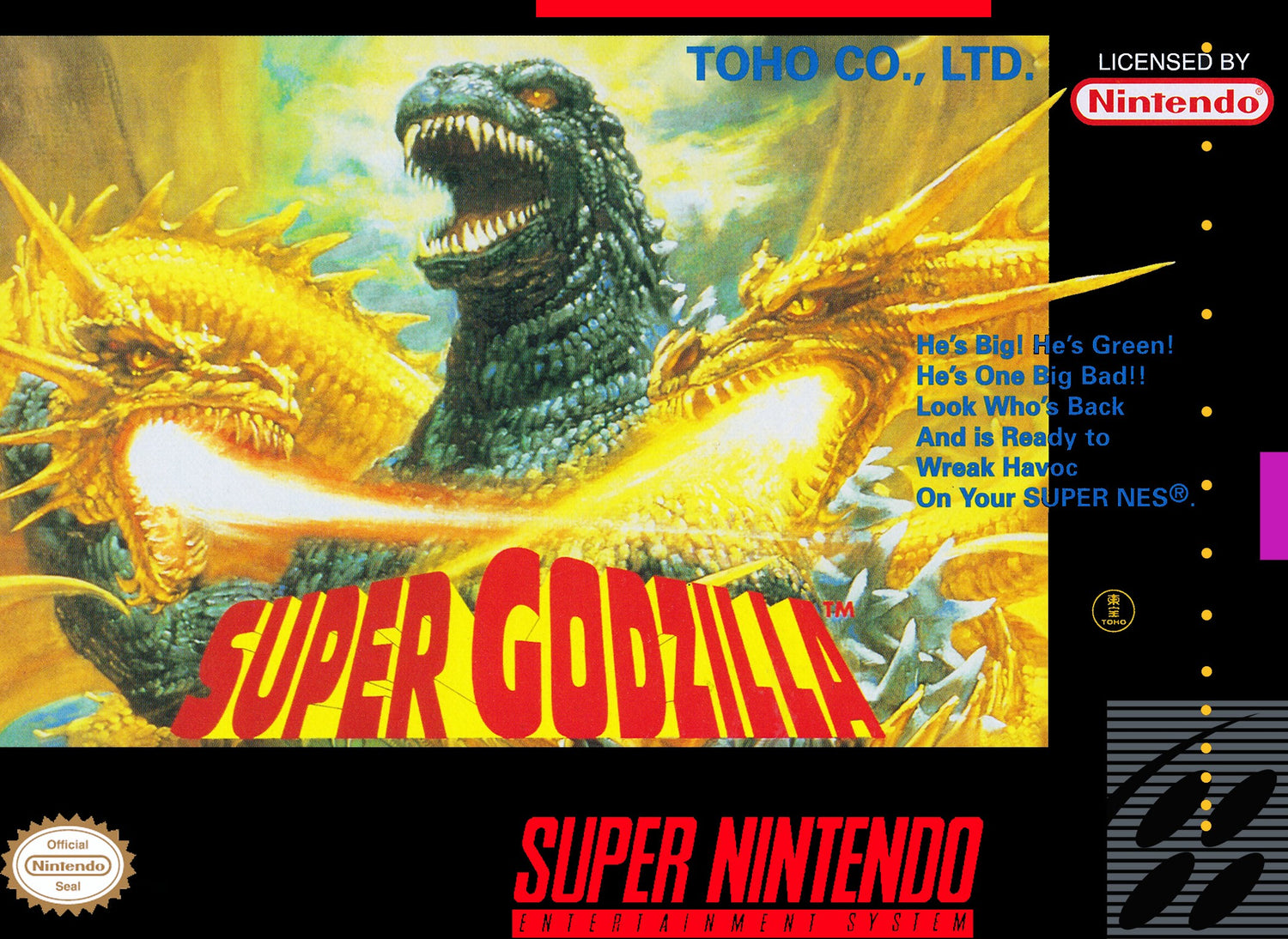 Super Godzilla - Super Nintendo
