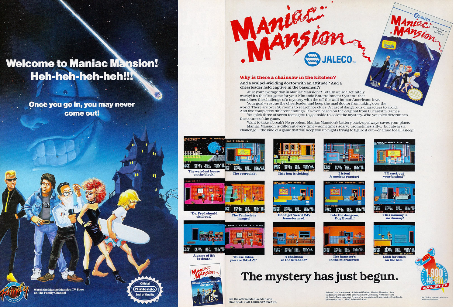 Maniac Mansion - NES