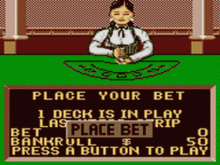 Poker Face Paul's Blackjack - Sega Game Gear - Retro Island Gaming