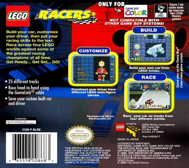 LEGO Racers - GameBoy Color