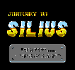 Journey to Silius - NES