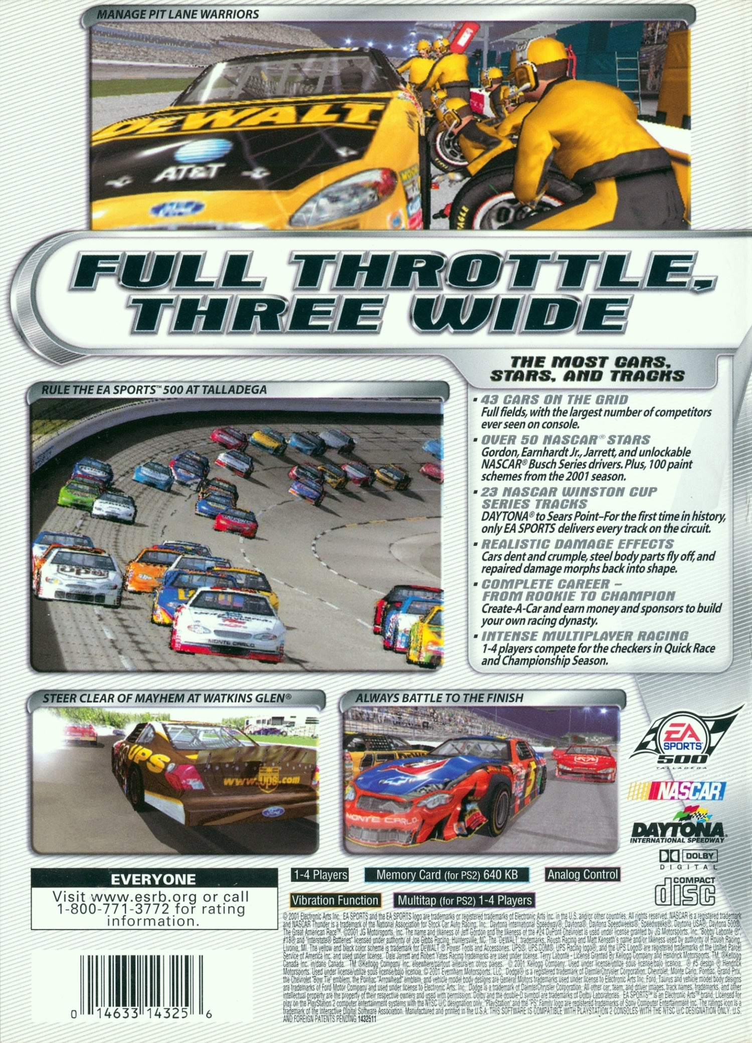 NASCAR Thunder 2002 - Playstation 2