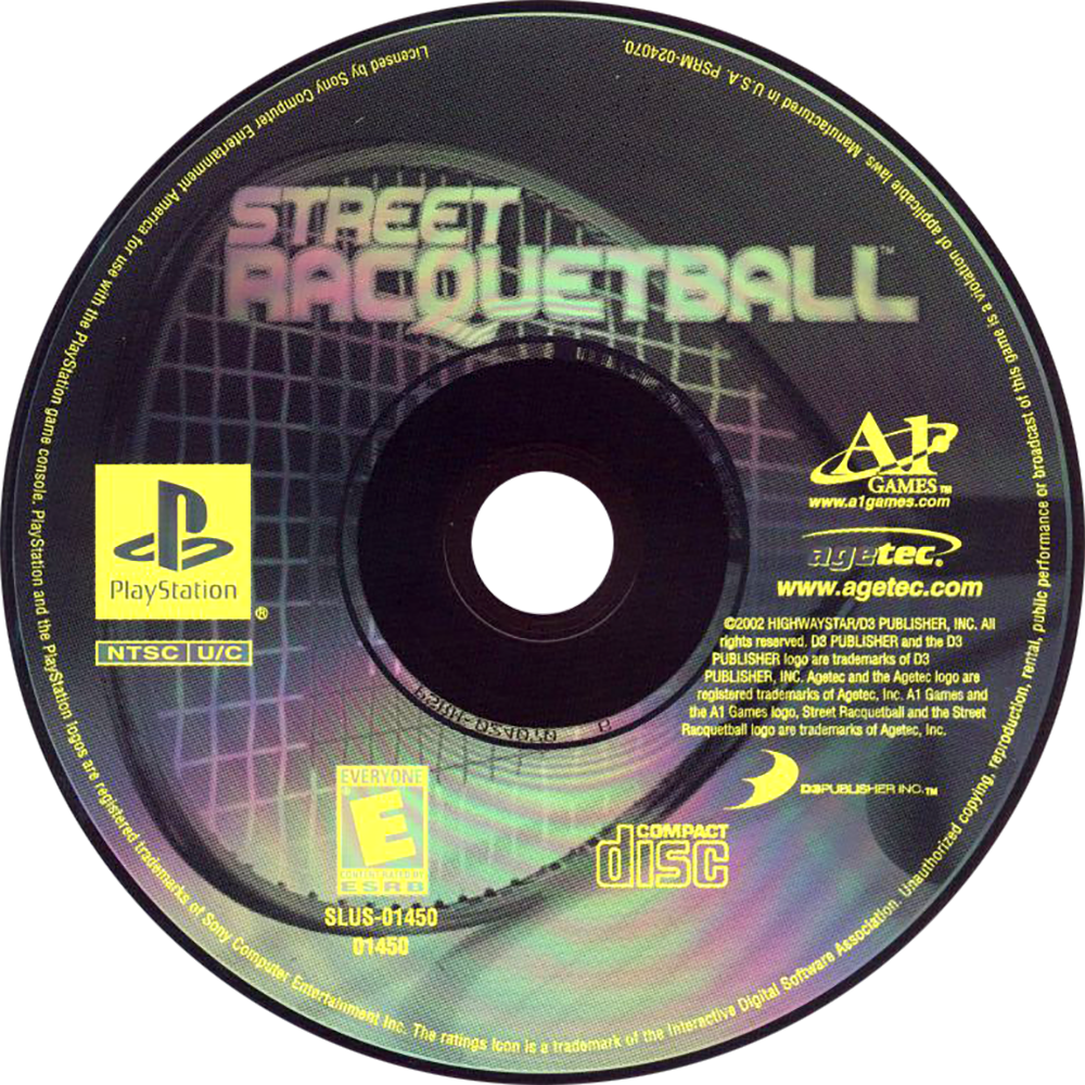 Street Racquetball - Playstation