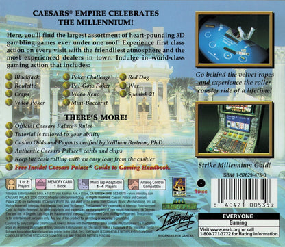 Caesar's Palace 2000 - Playstation - Retro Island Gaming
