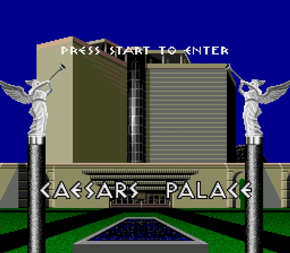 Caesar's Palace - Sega Genesis - Retro Island Gaming