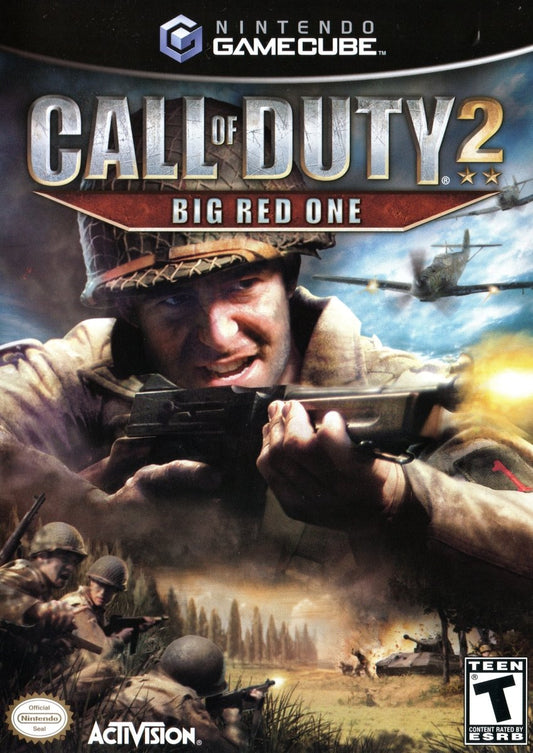 Call of Duty 2 Big Red One - Gamecube - Retro Island Gaming