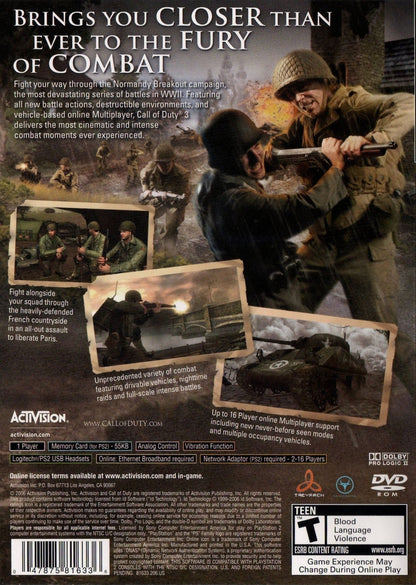 Call of Duty 3 - Playstation 2 - Retro Island Gaming