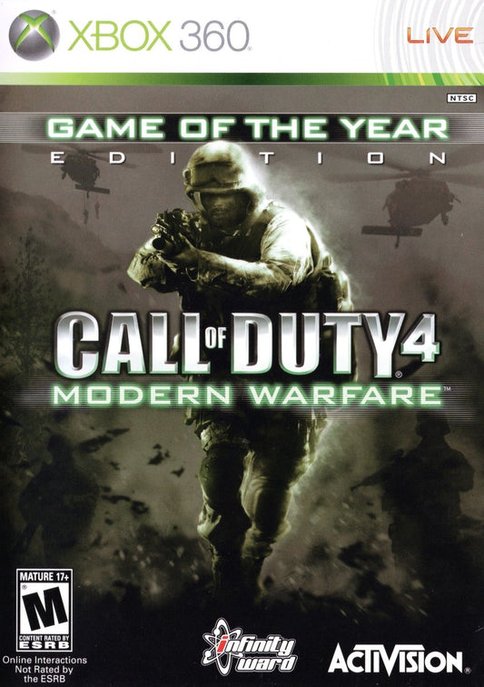 Call of Duty 4 Modern Warfare [Game of the Year] - Xbox 360 - Retro Island Gaming