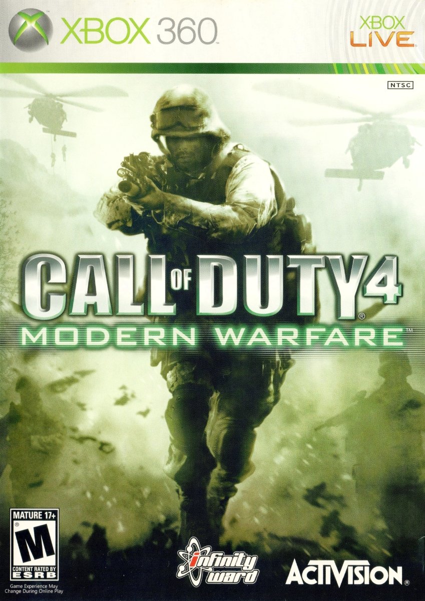 Call of Duty 4 Modern Warfare - Xbox 360 - Retro Island Gaming