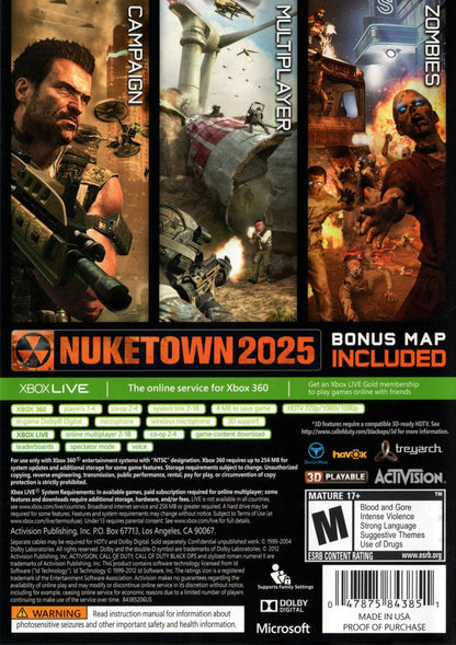 Call of Duty Black Ops II - Xbox 360 - Retro Island Gaming