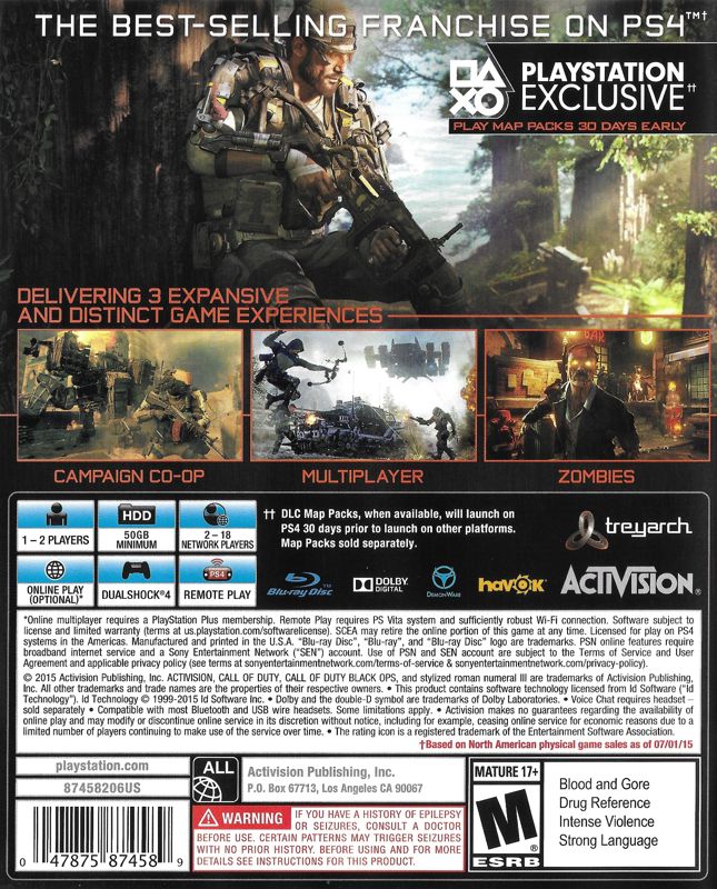 Call of Duty Black Ops III [Hardened Edition] - Playstation 4 - Retro Island Gaming