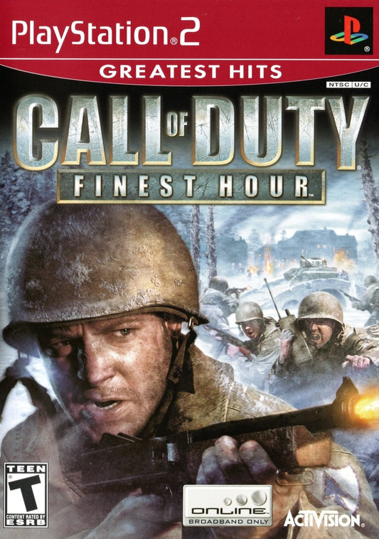 Call of Duty Finest Hour [Greatest Hits] - Playstation 2 - Retro Island Gaming