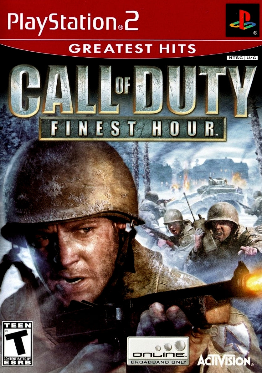 Call of Duty Finest Hour [Greatest Hits] - Playstation 2