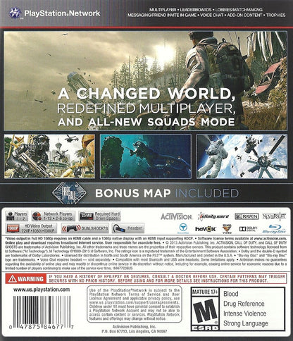 Call of Duty Ghosts - Playstation 3 - Retro Island Gaming