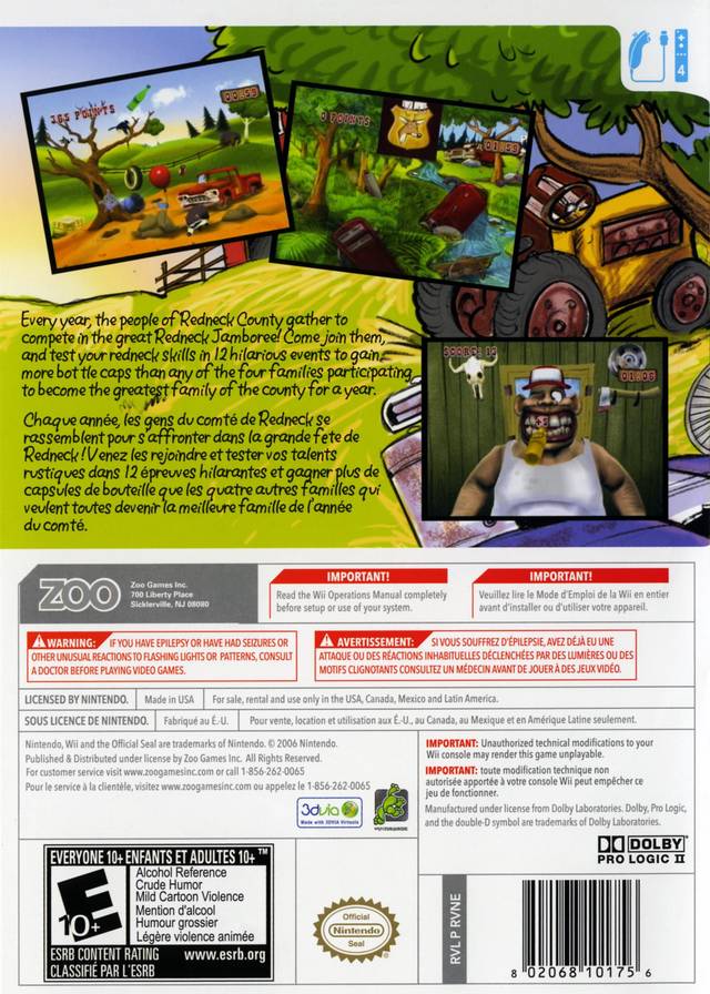 Calvin Tucker's Redneck Jamboree - Wii - Retro Island Gaming
