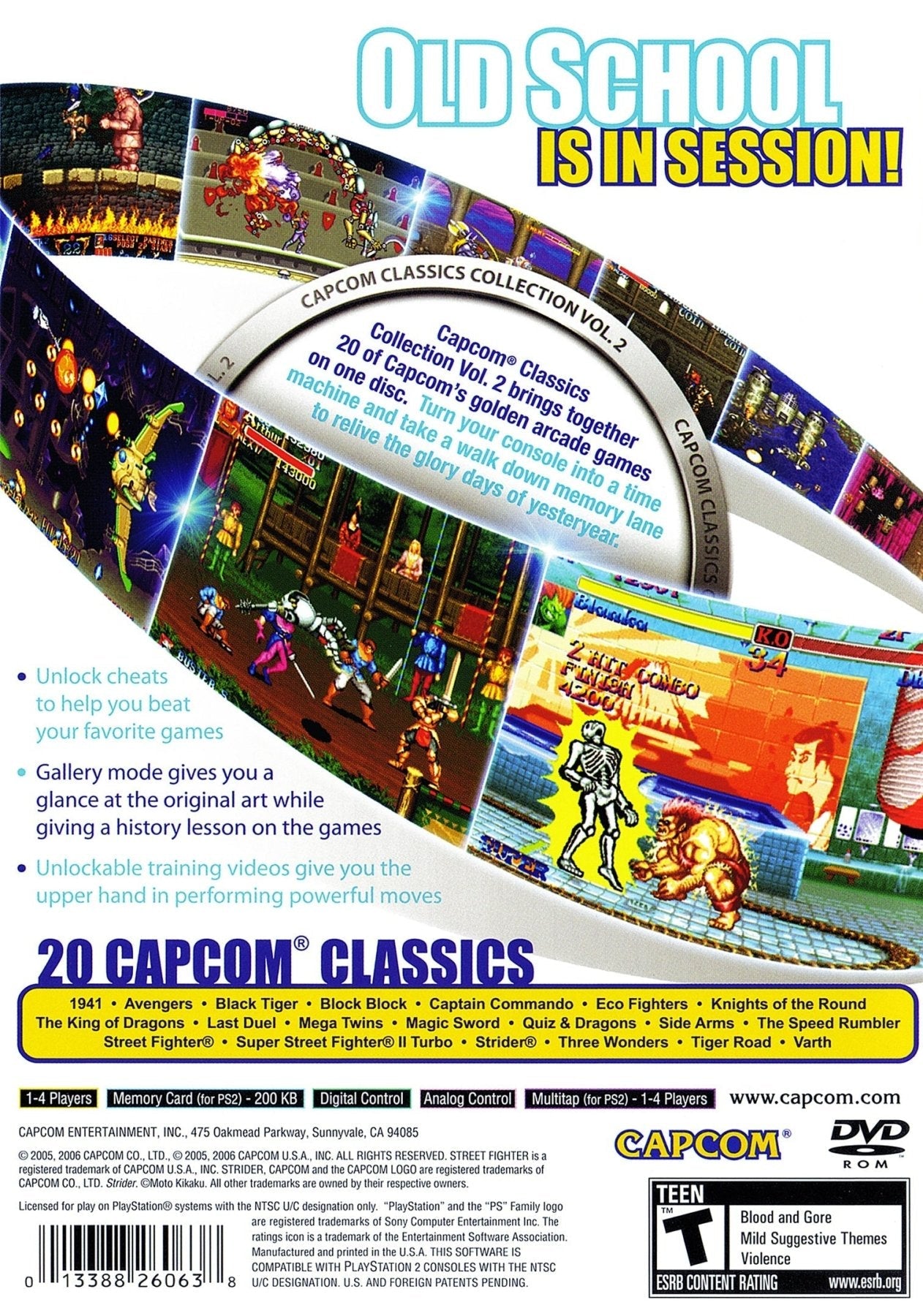 Capcom Classics Collection Volume 2 - Playstation 2 - Retro Island Gaming
