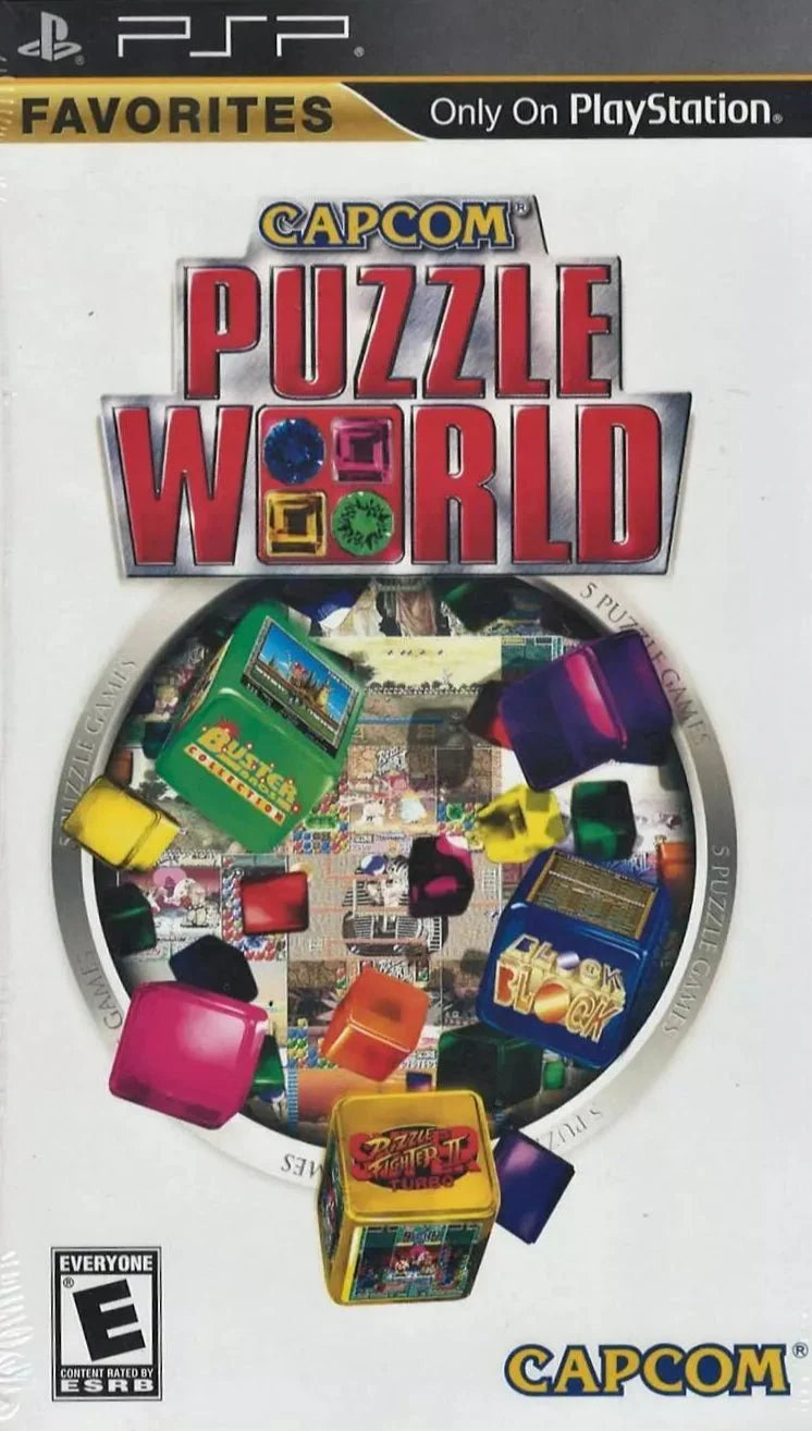 Capcom Puzzle World [Favorites] - PSP - Retro Island Gaming