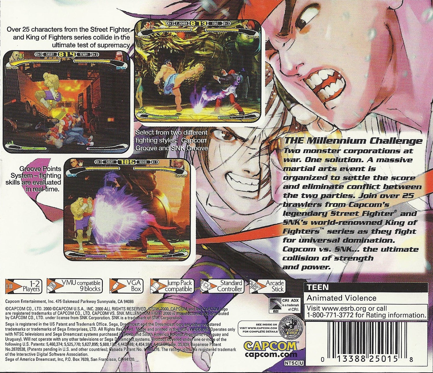 Capcom vs SNK - Sega Dreamcast - Retro Island Gaming