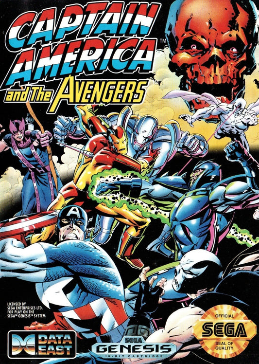 Captain America and the Avengers - Sega Genesis - Retro Island Gaming