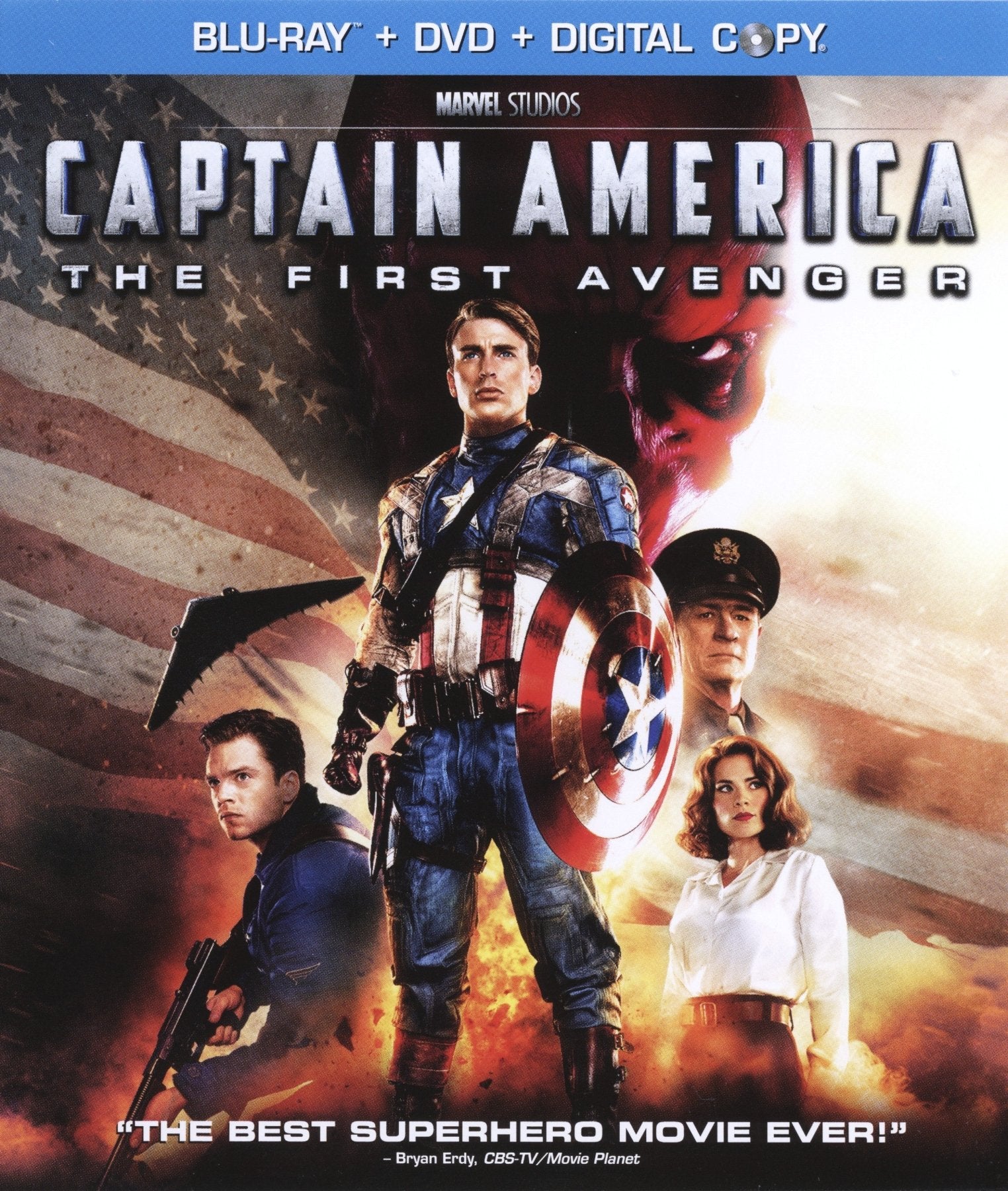 Captain America: The First Avenger - Blu - ray - Retro Island Gaming