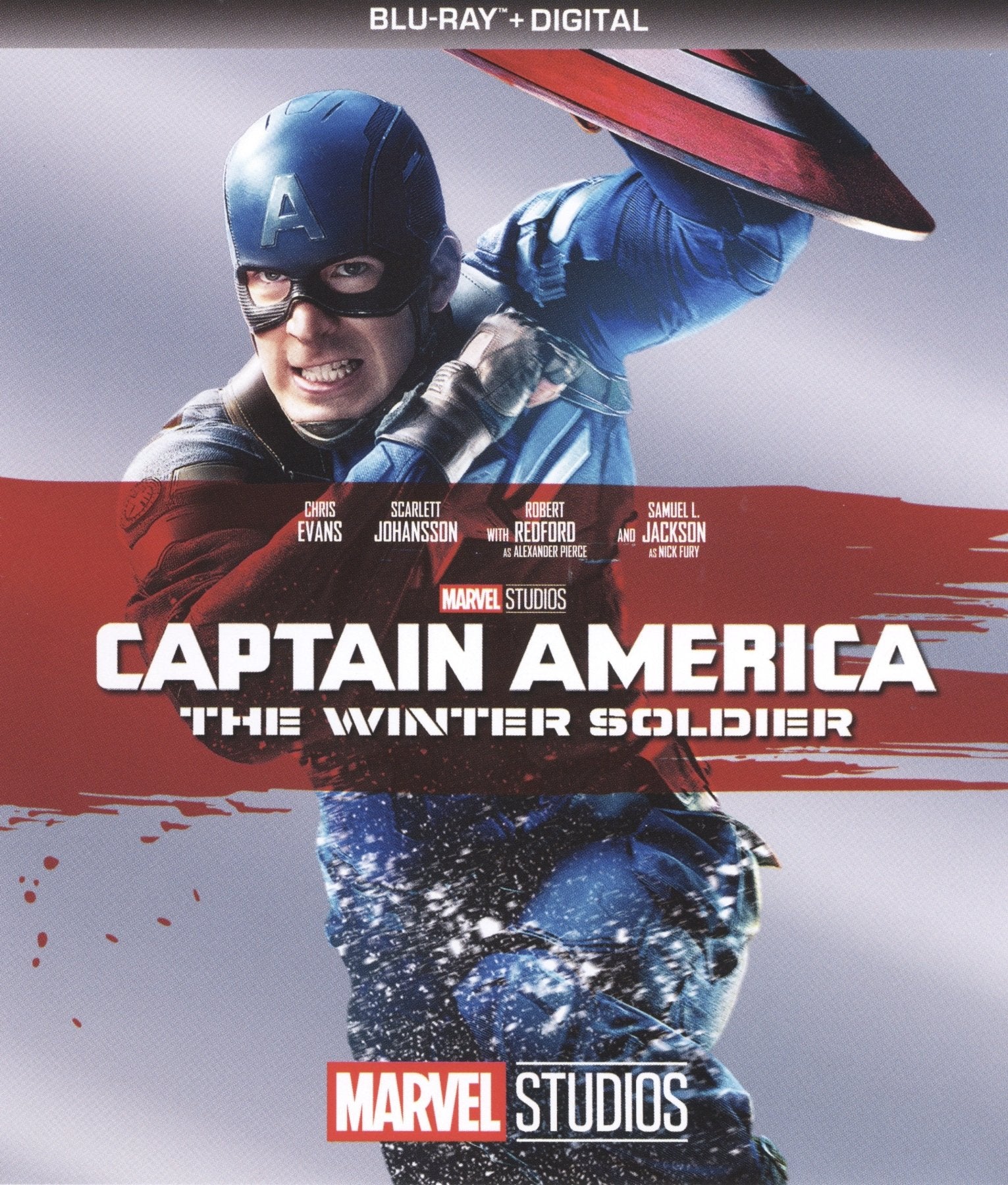 Captain America: The Winter Soldier - Blu - ray - Retro Island Gaming