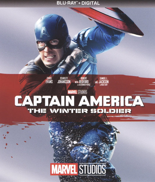 Captain America: The Winter Soldier - Blu - ray - Retro Island Gaming