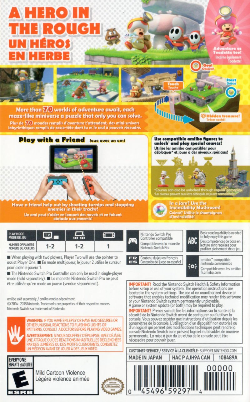 Captain Toad: Treasure Tracker - Nintendo Switch - Retro Island Gaming