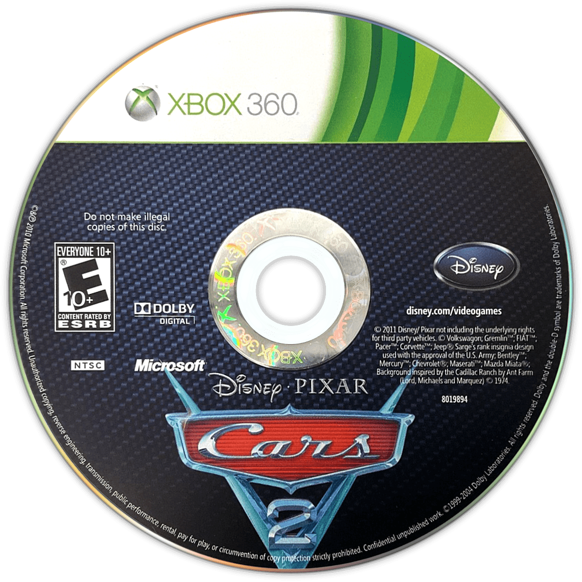Cars 2 - Xbox 360 - Retro Island Gaming