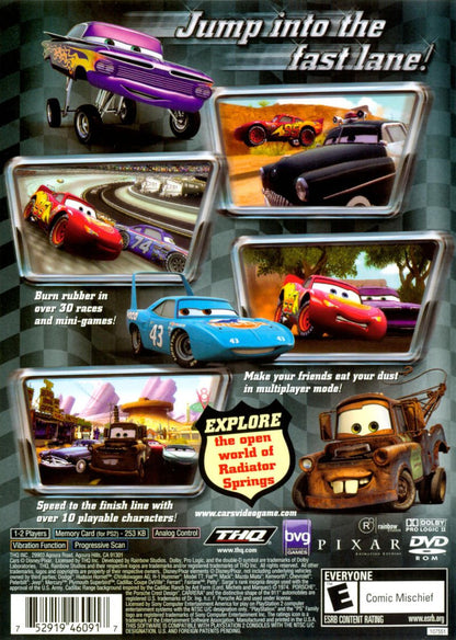 Cars - Playstation 2 - Retro Island Gaming
