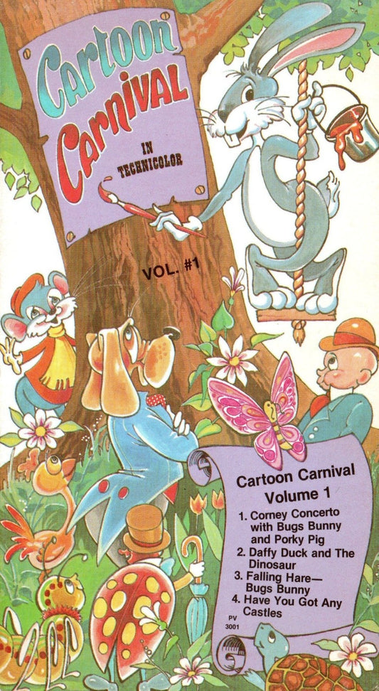 Cartoon Carnival Vol. 1: In Technicolor - VHS - Retro Island Gaming