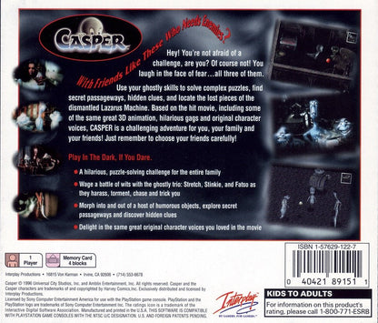 Casper [Greatest Hits] - Playstation - Retro Island Gaming