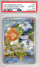 Castform Sunny Form 195 - Pokemon Surging Sparks - Retro Island Gaming