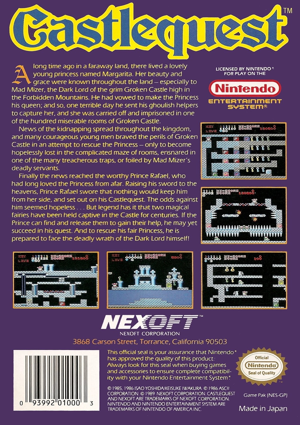 Castlequest - NES - Retro Island Gaming