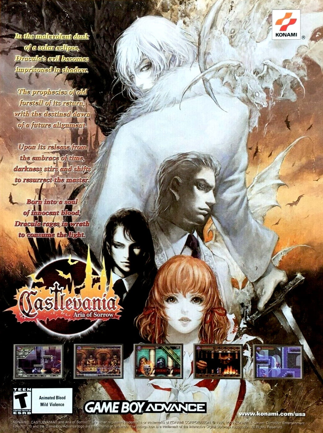 Castlevania Aria of Sorrow - GameBoy Advance - Retro Island Gaming