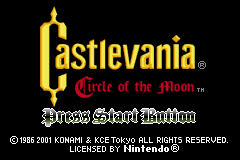 Castlevania Circle of the Moon - GameBoy Advance - Retro Island Gaming