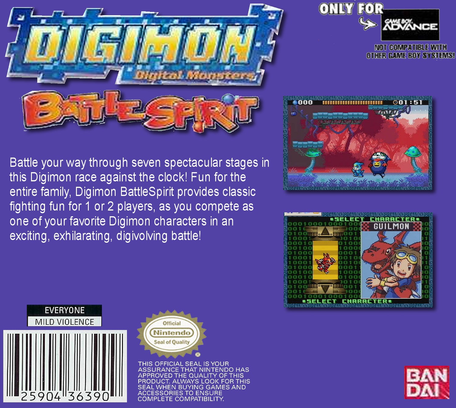 Digimon Battle Spirit - GameBoy Advance
