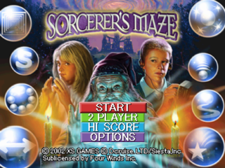 Sorcerer's Maze - Playstation