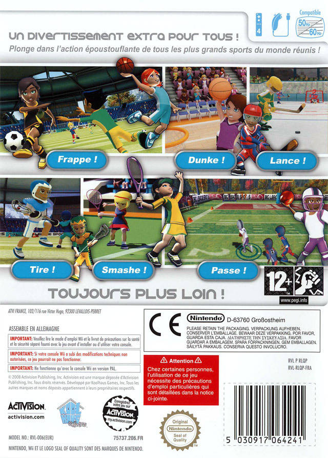 Deportes de Grandes Ligas - Wii