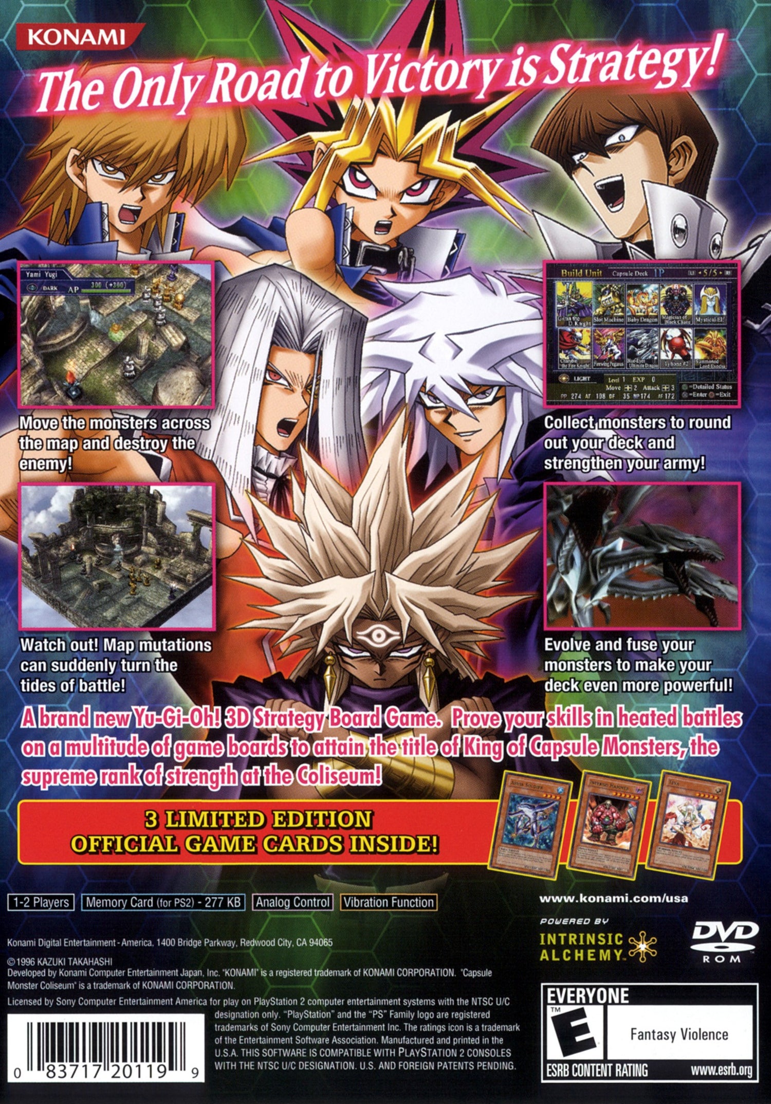 Yu-Gi-Oh Capsule Monster Coliseum - Playstation 2