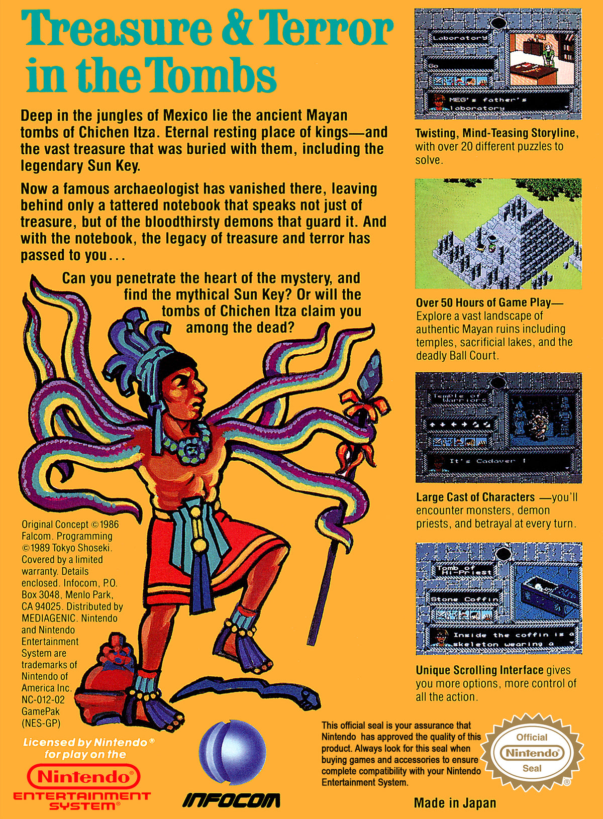 Tombs and Treasure - NES