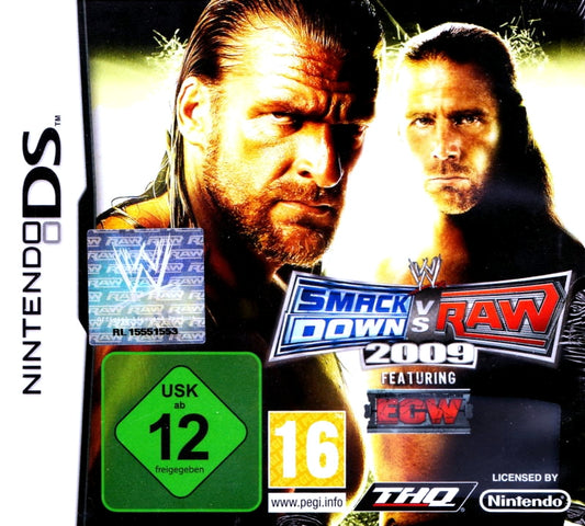 WWE Smackdown vs. Raw 2009 - PAL Nintendo DS - Retro Island Gaming