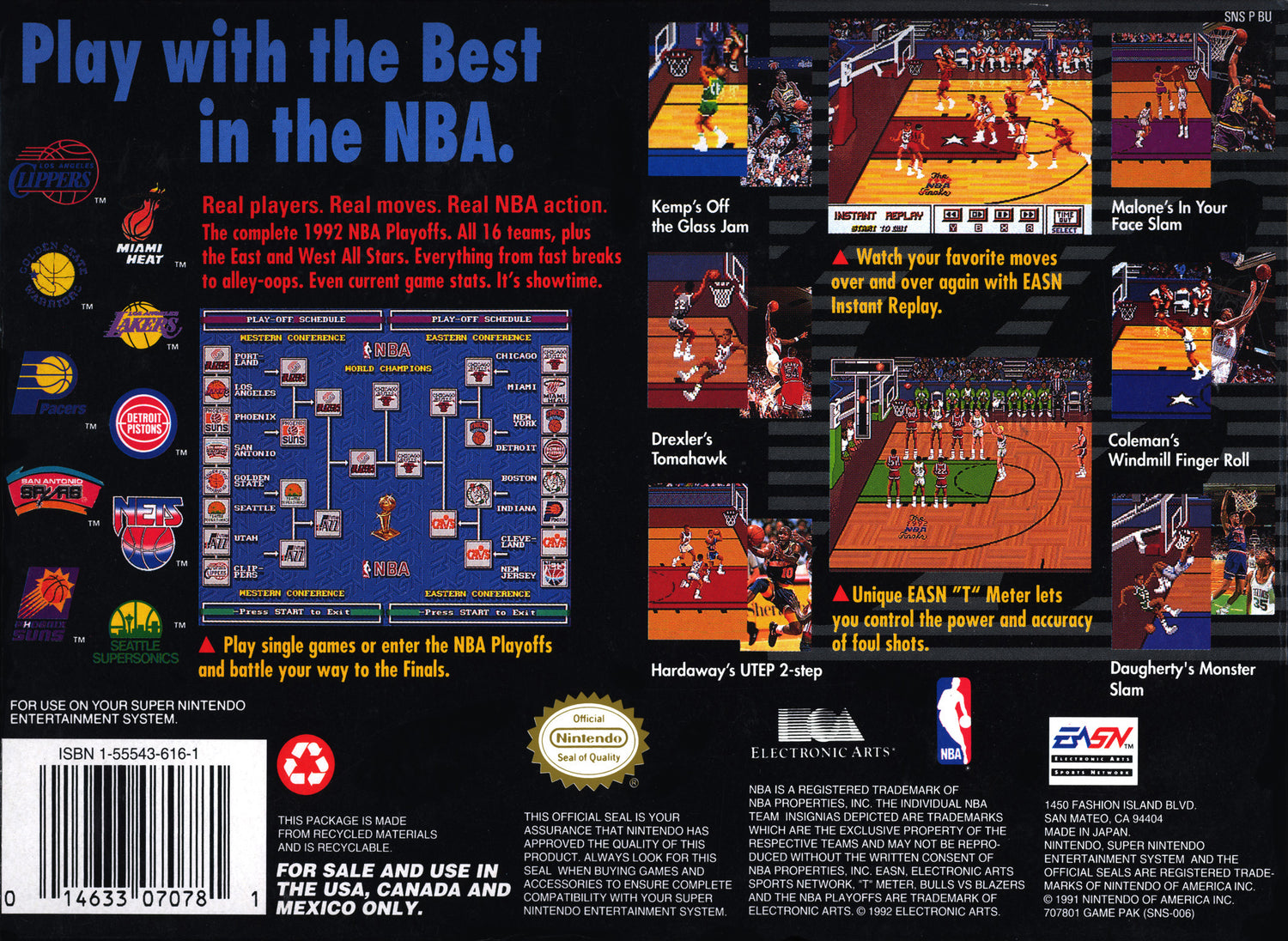 Bulls Vs Blazers and the NBA Playoffs - Super Nintendo