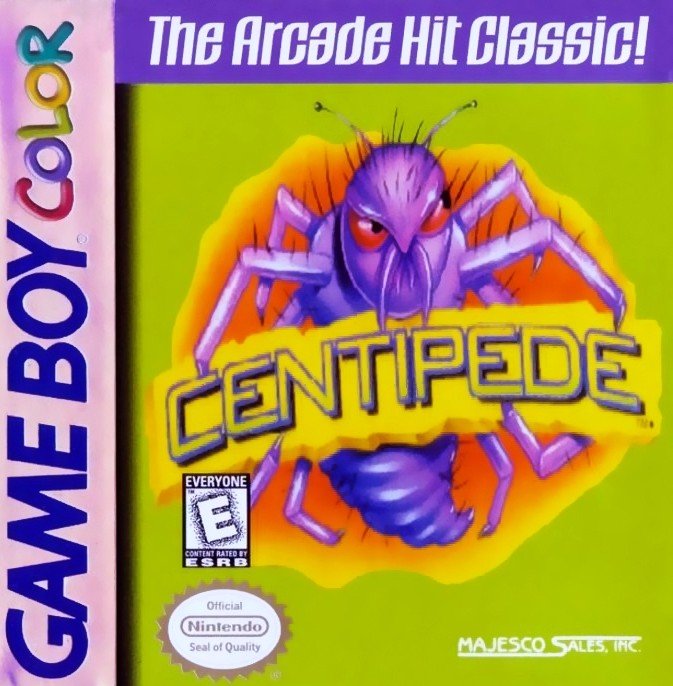 Centipede - GameBoy Color - Retro Island Gaming