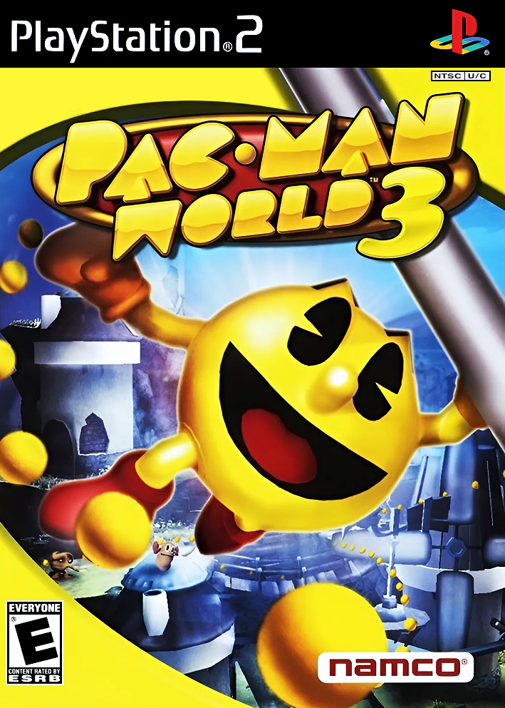 Pac-Man Mundo 3 - Playstation 2