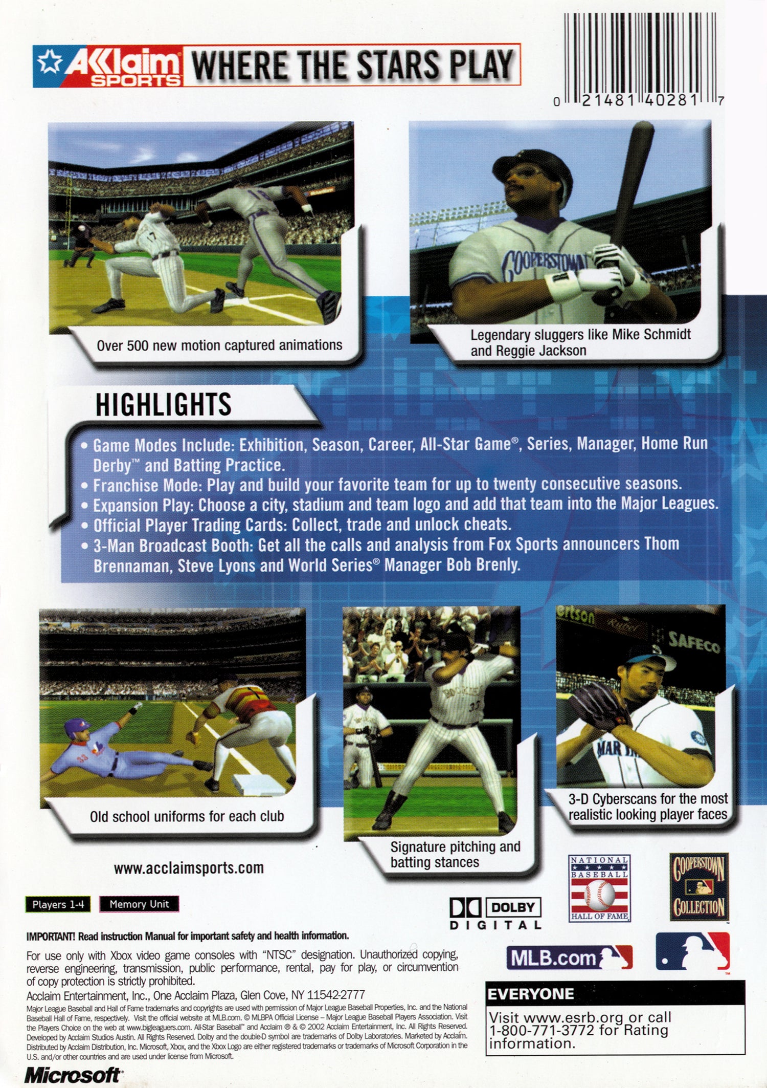 All-Star Baseball 2003 - Xbox